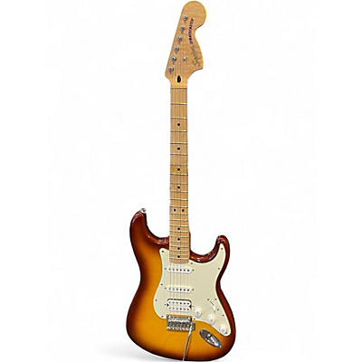 Used Squier Affinity Stratocaster FMT HSS Sienna Sunburst Solid Body Electric Guitar