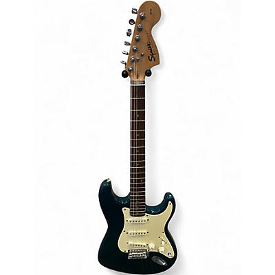 Used Squier Affinity Stratocaster Green Solid Body Electric Guitar
