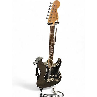 Used Squier Affinity Stratocaster HH Charcoal Frost Solid Body Electric Guitar