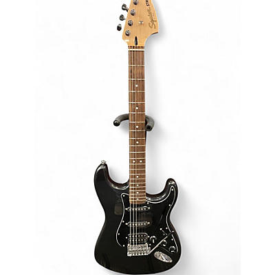 Used Squier Affinity Stratocaster HSS Black Solid Body Electric Guitar