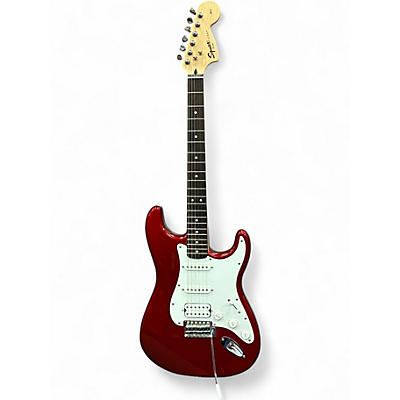 Used Squier Affinity Stratocaster HSS Candy Apple Red Solid Body Electric Guitar