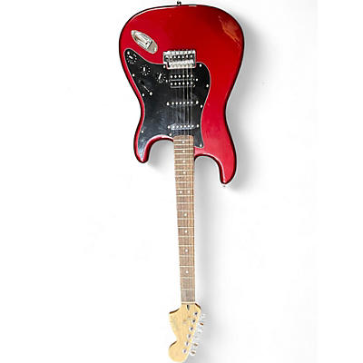 Used Squier Affinity Stratocaster HSS Cherry Solid Body Electric Guitar