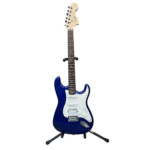 Squier Used Squier Affinity Stratocaster HSS Trans Purple Solid Body Electric Guitar Trans Purple