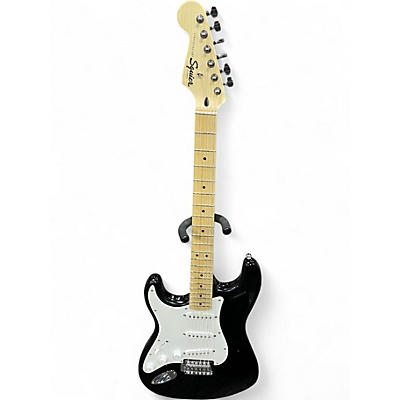 Used Squier Affinity Stratocaster LH BLACK Solid Body Electric Guitar