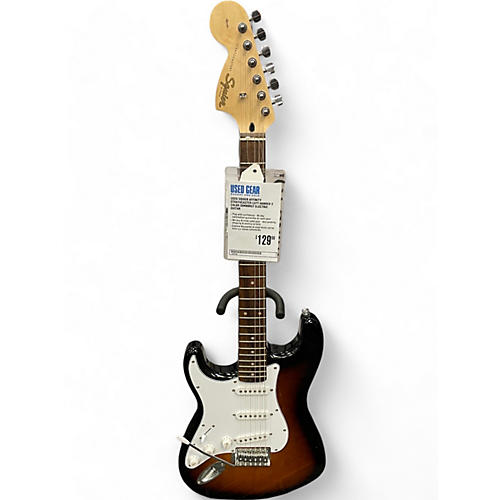 Squier Used Squier Affinity Stratocaster Left Handed 2 Color Sunburst Electric Guitar 2 Color Sunburst