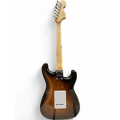 Used Squier Affinity Stratocaster Left Handed 2 Color Sunburst Electric Guitar