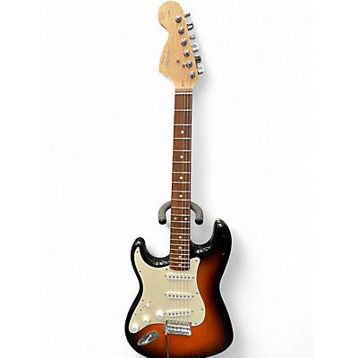 Used Squier Affinity Stratocaster Left Handed 3 Color Sunburst Electric Guitar