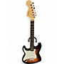 Used Squier Affinity Stratocaster Left Handed Sunburst Electric Guitar Sunburst