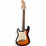 Used Squier Affinity Stratocaster Left Handed Sunburst Electric Guitar Sunburst
