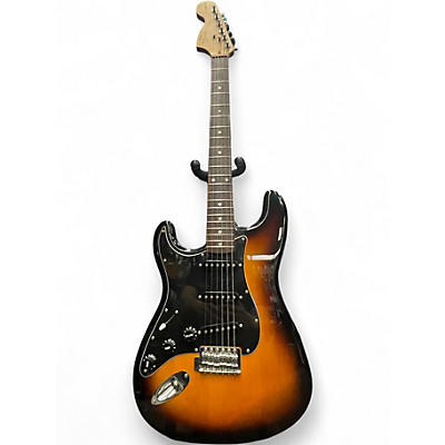 Used Squier Affinity Stratocaster Left Handed Tobacco Sunburst Electric Guitar