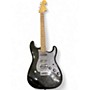 Used Squier Affinity Stratocaster Metallic Black Solid Body Electric Guitar Metallic Black