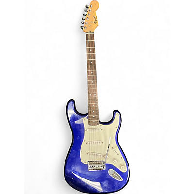 Used Squier Affinity Stratocaster Midnight Blue Solid Body Electric Guitar