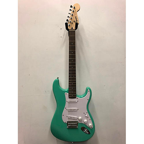 Squier Used Squier Affinity Stratocaster Mint Green Solid Body Electric Guitar Mint Green