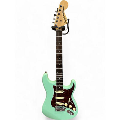 Squier Used Squier Affinity Stratocaster Mint Green Solid Body Electric Guitar