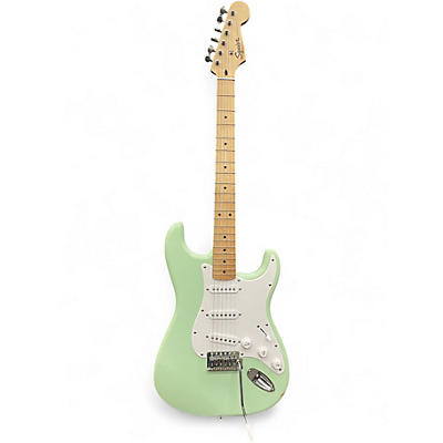 Used Squier Affinity Stratocaster Mint Green Solid Body Electric Guitar