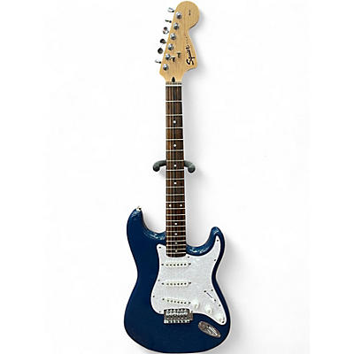 Used Squier Affinity Stratocaster NAVY BLUE Solid Body Electric Guitar