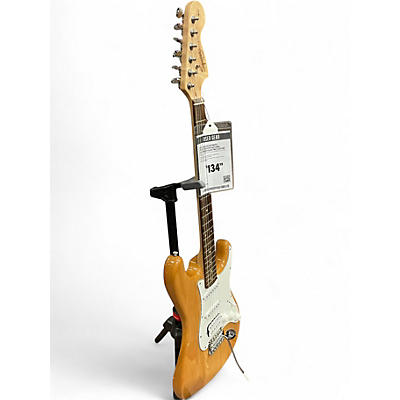 Used Squier Affinity Stratocaster Natural Solid Body Electric Guitar