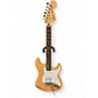Used Squier Affinity Stratocaster  Natural Solid Body Electric Guitar Natural