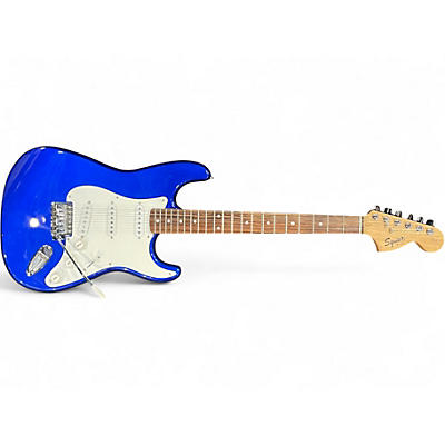 Used Squier Affinity Stratocaster Noble Blue Solid Body Electric Guitar