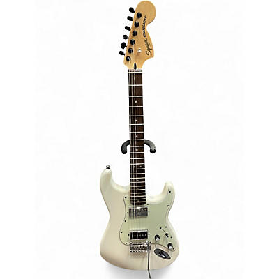 Used Squier Affinity Stratocaster Olympic White Solid Body Electric Guitar