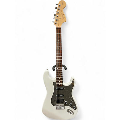Used Squier Affinity Stratocaster Olympic White Solid Body Electric Guitar