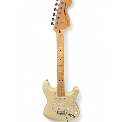Used Squier Affinity Stratocaster Olympic White Solid Body Electric Guitar