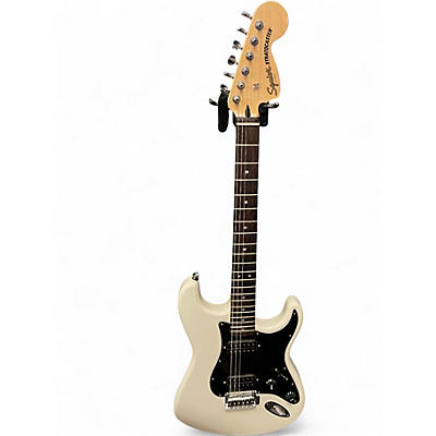 Used Squier Affinity Stratocaster Olympic White Solid Body Electric Guitar