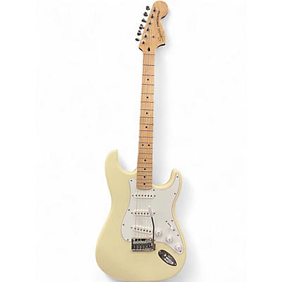 Used Squier Affinity Stratocaster Olympic White Solid Body Electric Guitar