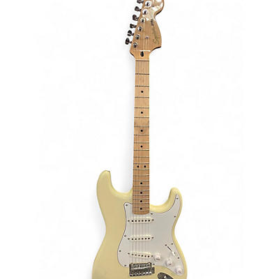 Used Squier Affinity Stratocaster Olympic White Solid Body Electric Guitar