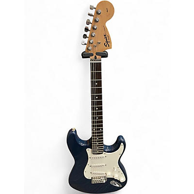 Used Squier Affinity Stratocaster Purple Solid Body Electric Guitar