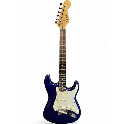 Used Squier Affinity Stratocaster Purple Solid Body Electric Guitar