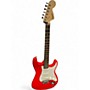 Used Squier Affinity Stratocaster Race Red Solid Body Electric Guitar Race Red