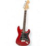 Used Squier Affinity Stratocaster Red Solid Body Electric Guitar Red