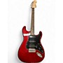 Used Squier Affinity Stratocaster Red Solid Body Electric Guitar Red