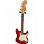 Used Squier Affinity Stratocaster Red Solid Body Electric Guitar Red