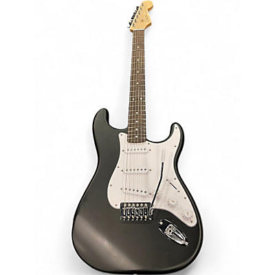 Used Squier Affinity Stratocaster Satin Black Solid Body Electric Guitar