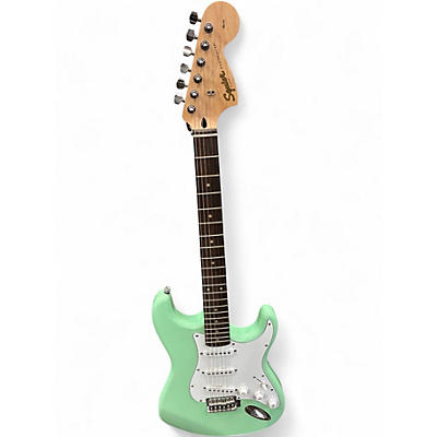 Used Squier Affinity Stratocaster Seafoam Green Solid Body Electric Guitar