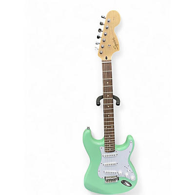 Used Squier Affinity Stratocaster Seafoam Green Solid Body Electric Guitar