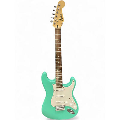 Used Squier Affinity Stratocaster Seafoam Green Solid Body Electric Guitar