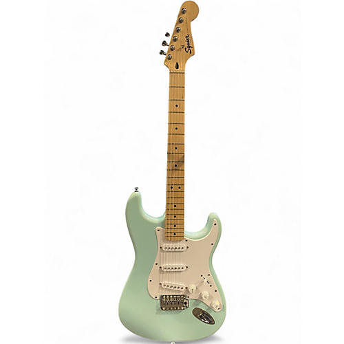 Used Squier Affinity Stratocaster Seafoam Pearl Solid Body Electric Guitar Seafoam Pearl
