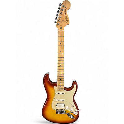 Used Squier Affinity Stratocaster Sienna Sunburst Solid Body Electric Guitar
