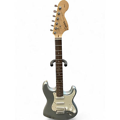 Used Squier Affinity Stratocaster Slick Silver Solid Body Electric Guitar