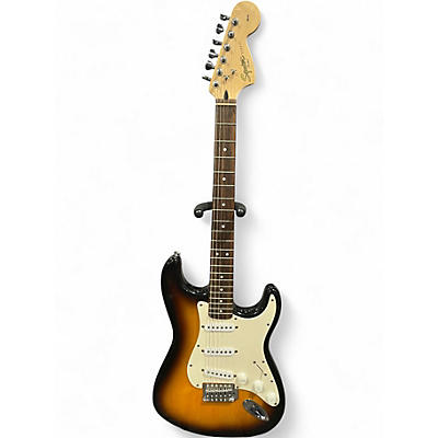 Used Squier Affinity Stratocaster Sunburst Solid Body Electric Guitar