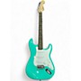 Used Squier Affinity Stratocaster Surf Green Solid Body Electric Guitar Surf Green