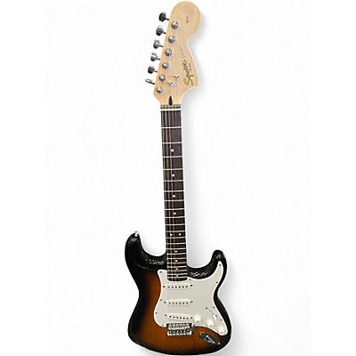 Used Squier Affinity Stratocaster Tobacco Burst Solid Body Electric Guitar