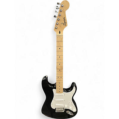 Used Squier Affinity Stratocaster black Solid Body Electric Guitar