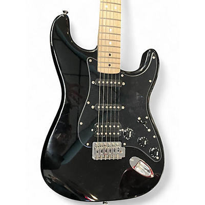 Used Squier Affinity Stratocaster black Solid Body Electric Guitar