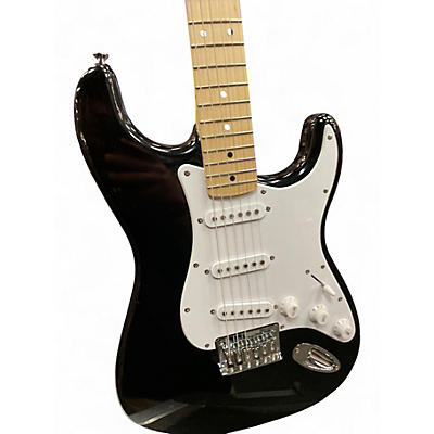 Used Squier Affinity Stratocaster black Solid Body Electric Guitar