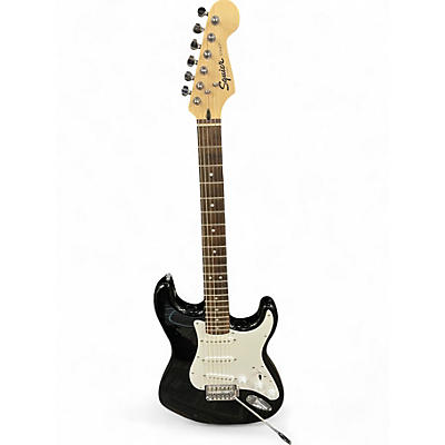 Used Squier Affinity Stratocaster black Solid Body Electric Guitar