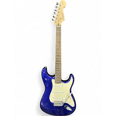 Used Squier Affinity Stratocaster blue Solid Body Electric Guitar
